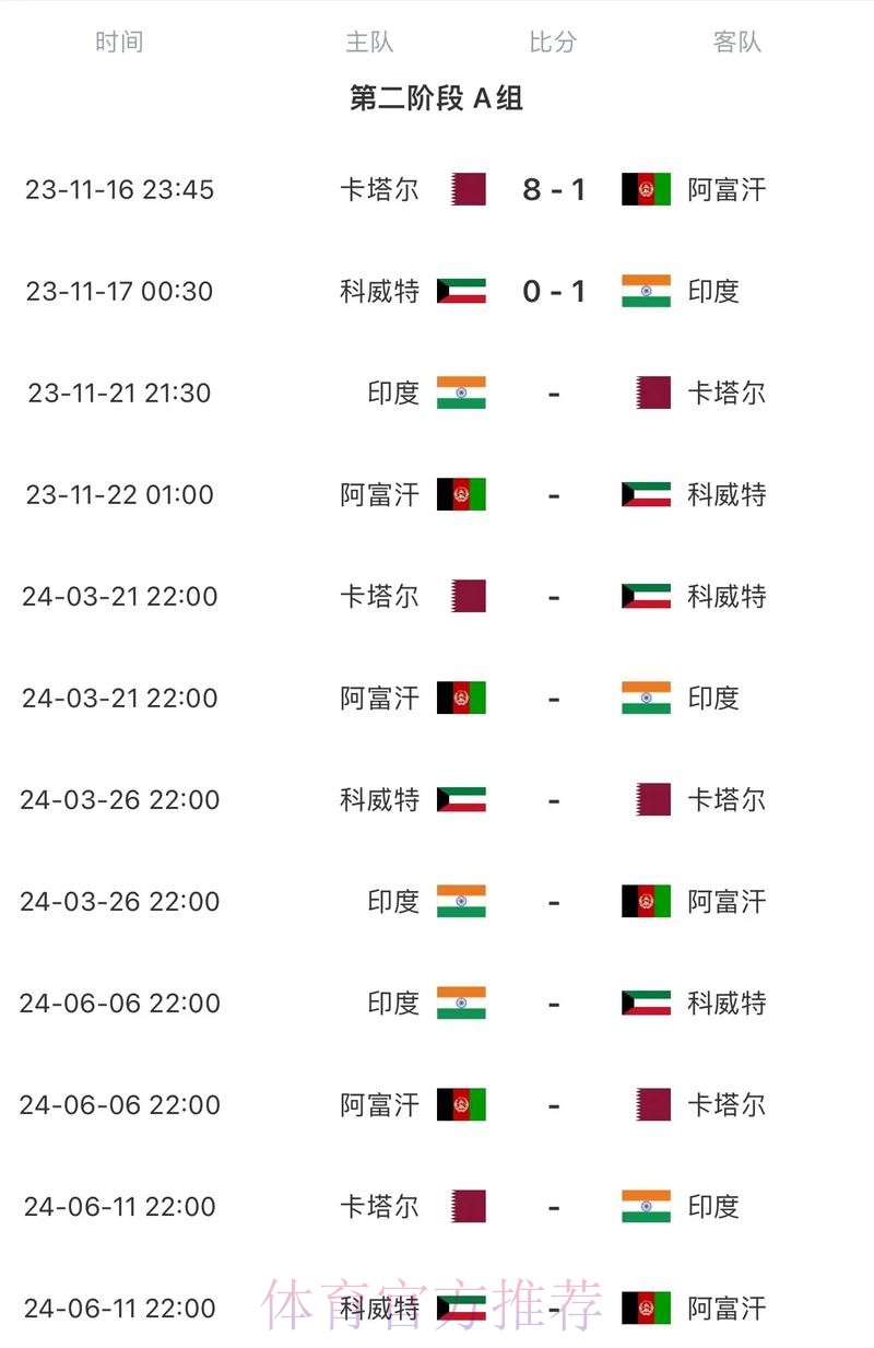 2026世界杯比赛时间一览赛事详情怎么查